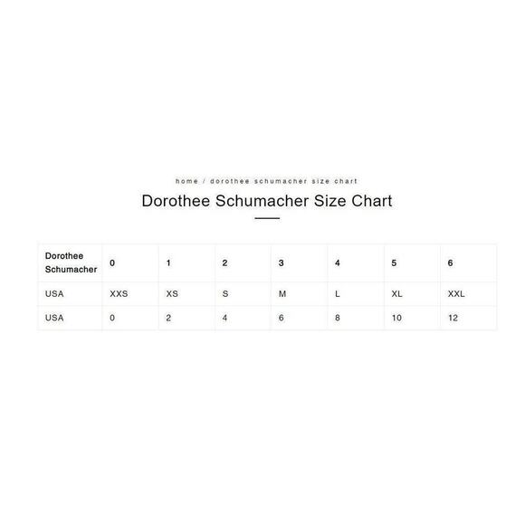 Dorothee Schumacher silk cotton split back tank shell sz 2 small Careerwear work - Picture 9 of 9